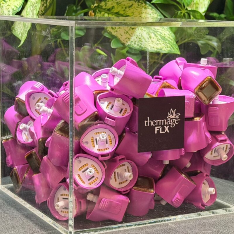 일산 리뉴앤영의원에서 사용하는 써마지 FLX 시술 전용 팁 모습